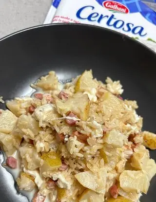 Ricetta Risotto cremoso con pere, pancetta e certosa di Try_to_love_food