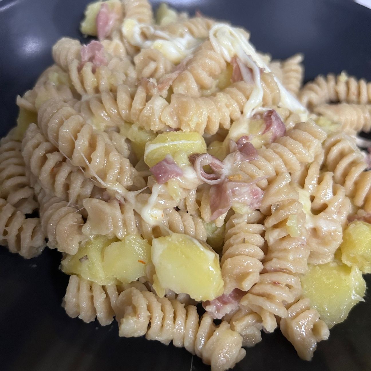 Pasta provola e patate