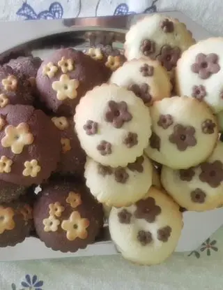Ricetta Biscotti di frolla bicolore di cucinamondo