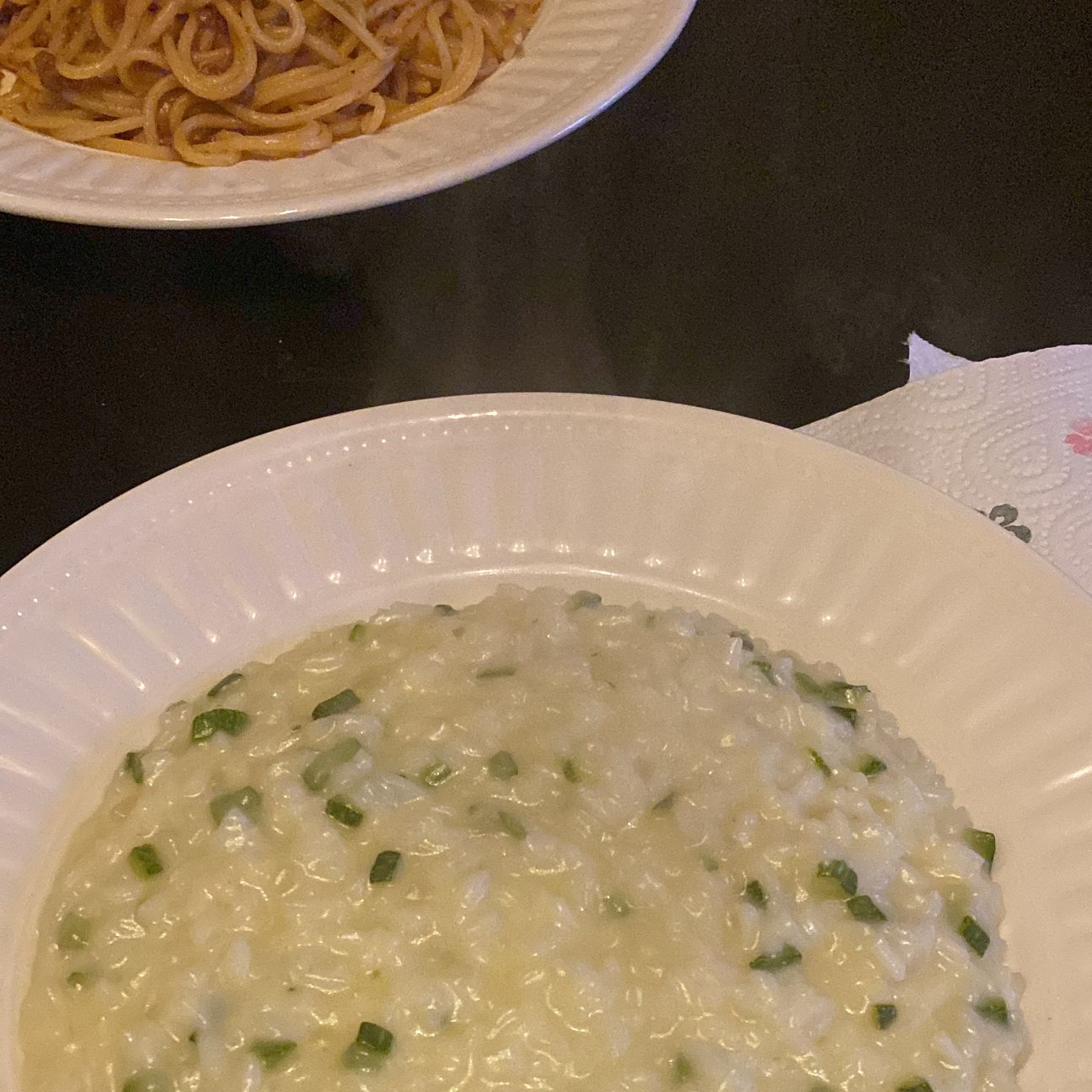 Risotto robiola e zucchine