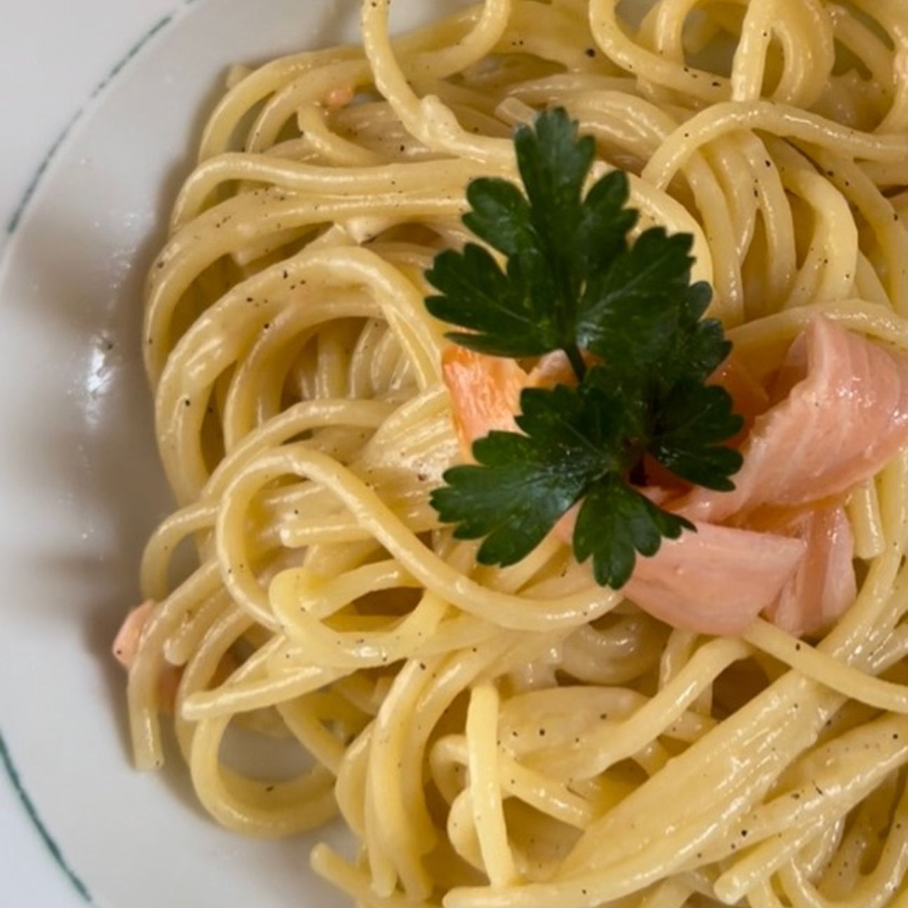 Spaghetto monaco e limone