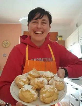 Ricetta Bignè  alla crema di annamaria.landi@gmail.com