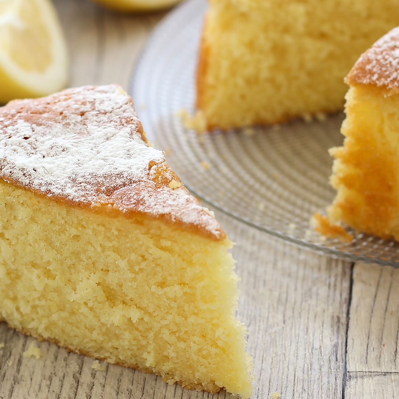 Torta soffice al limone