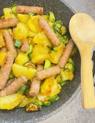 Ricetta Salsiccia patate e zucchine di caterina.langone