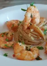 Ricetta Spaghetti con mazzancolle