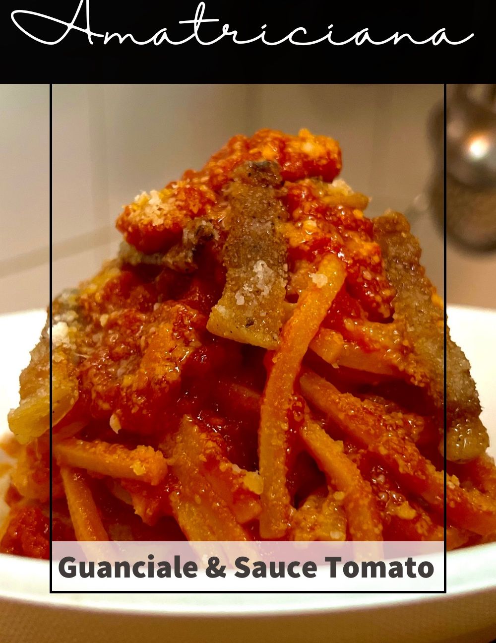 Spaghetti Chitarra alla Amatriciana