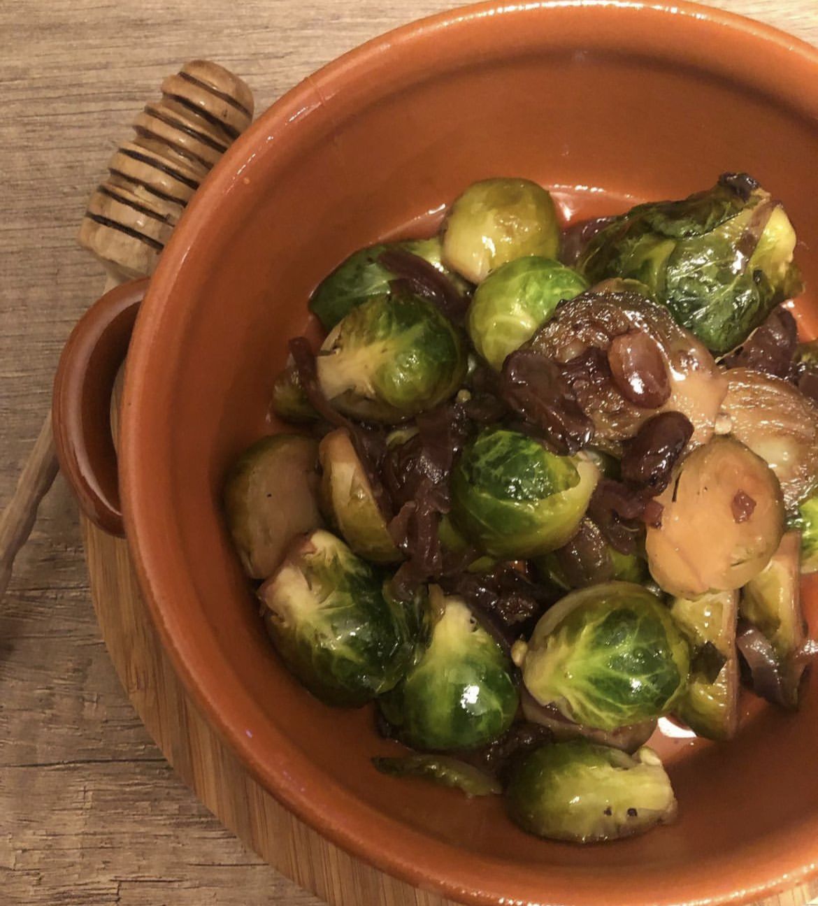 Cavoletti di Bruxelles al miele