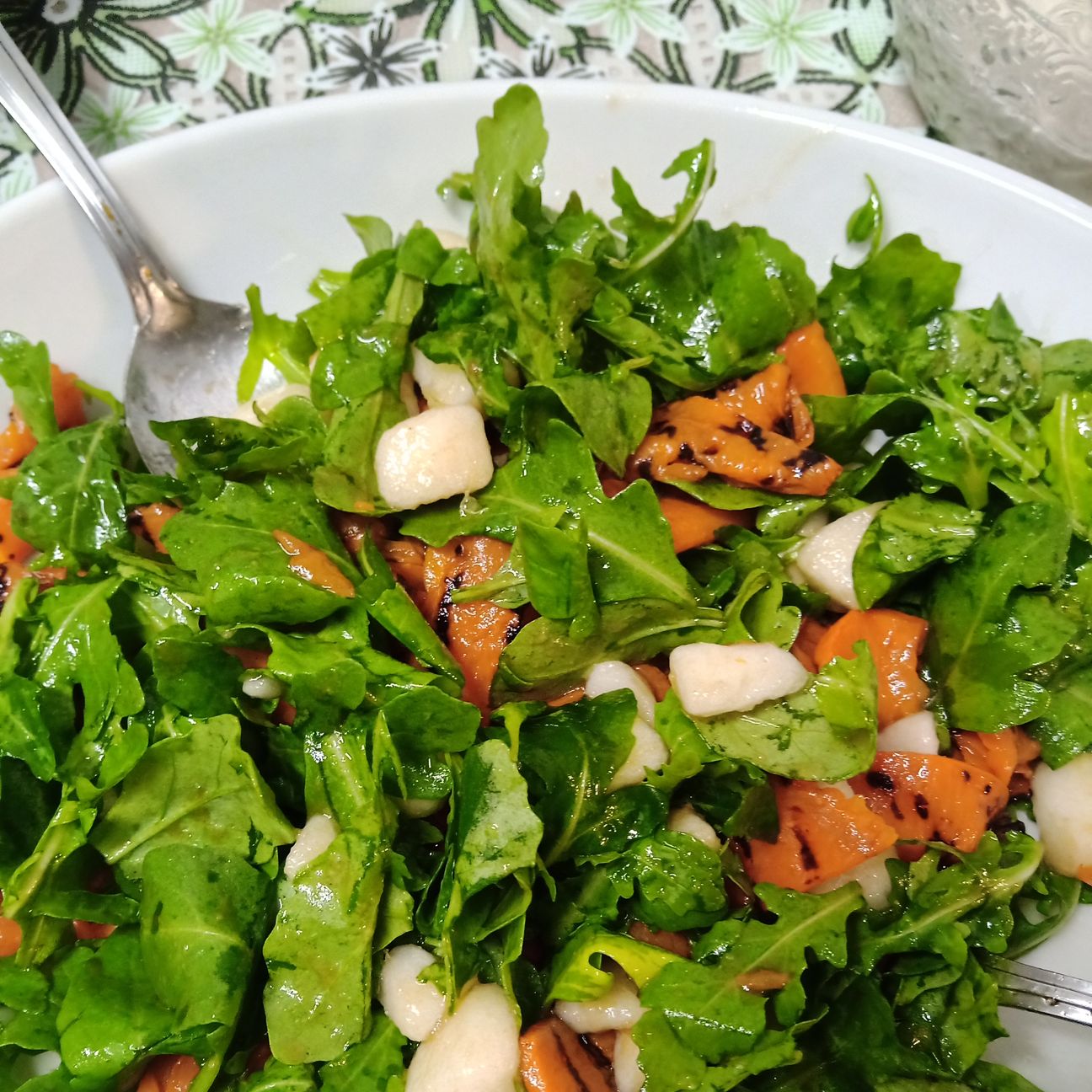 Insalata di zucca e rucola