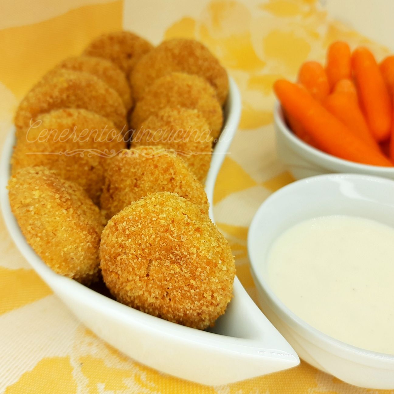 Polpette di pane e robiola.