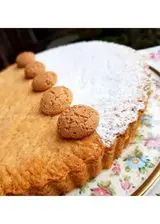 Ricetta Crostata ricotta e amaretti.