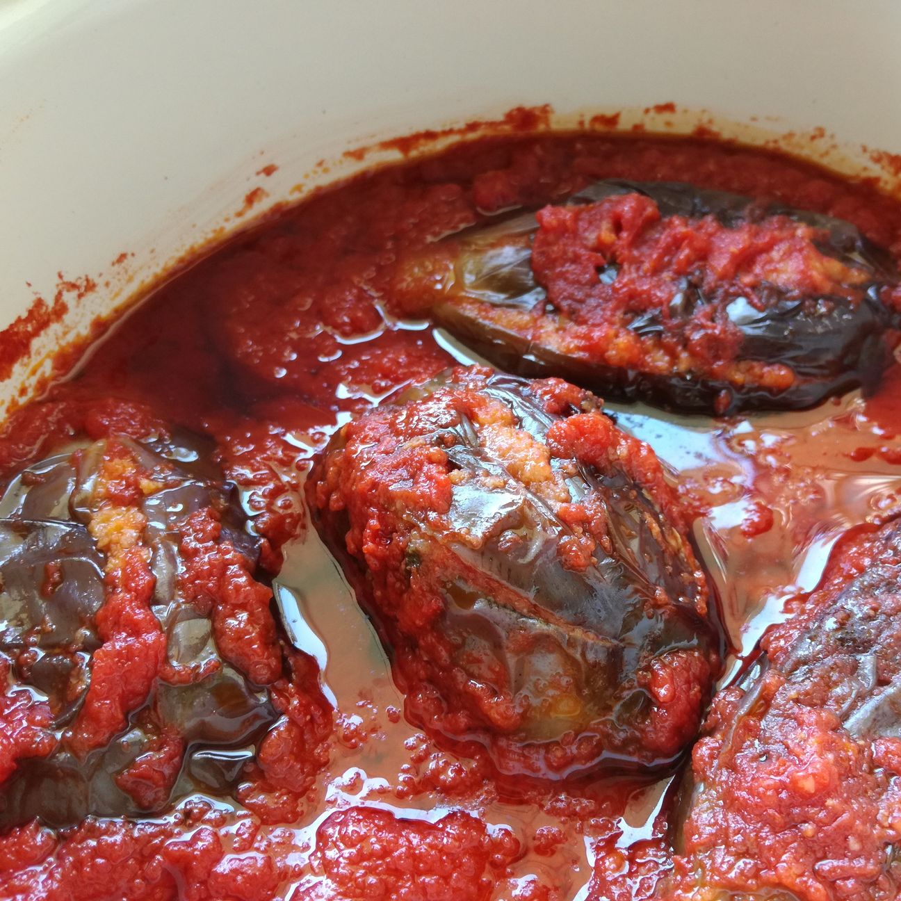 Melanzane mbuttunate alla Calabrese