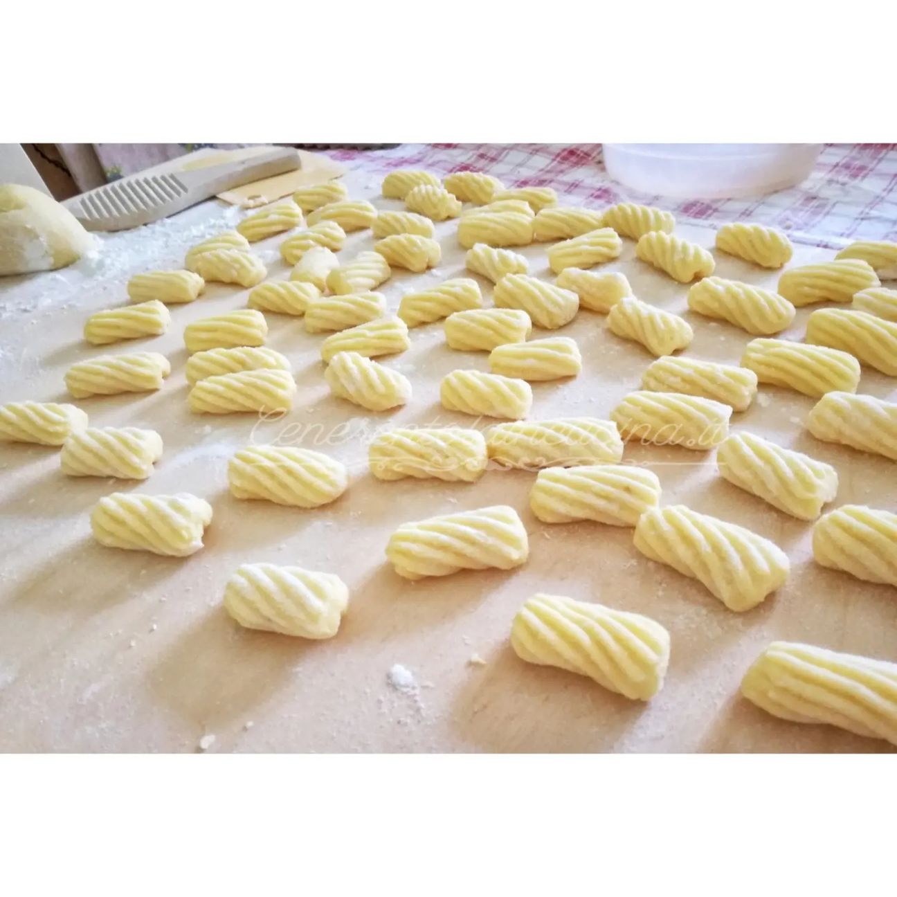 Gnocchi di patate.