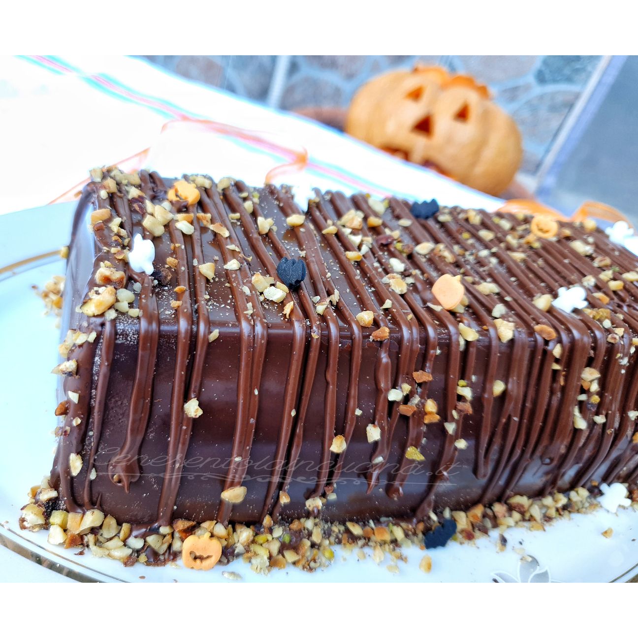 Torrone dei morti alla nocciola.