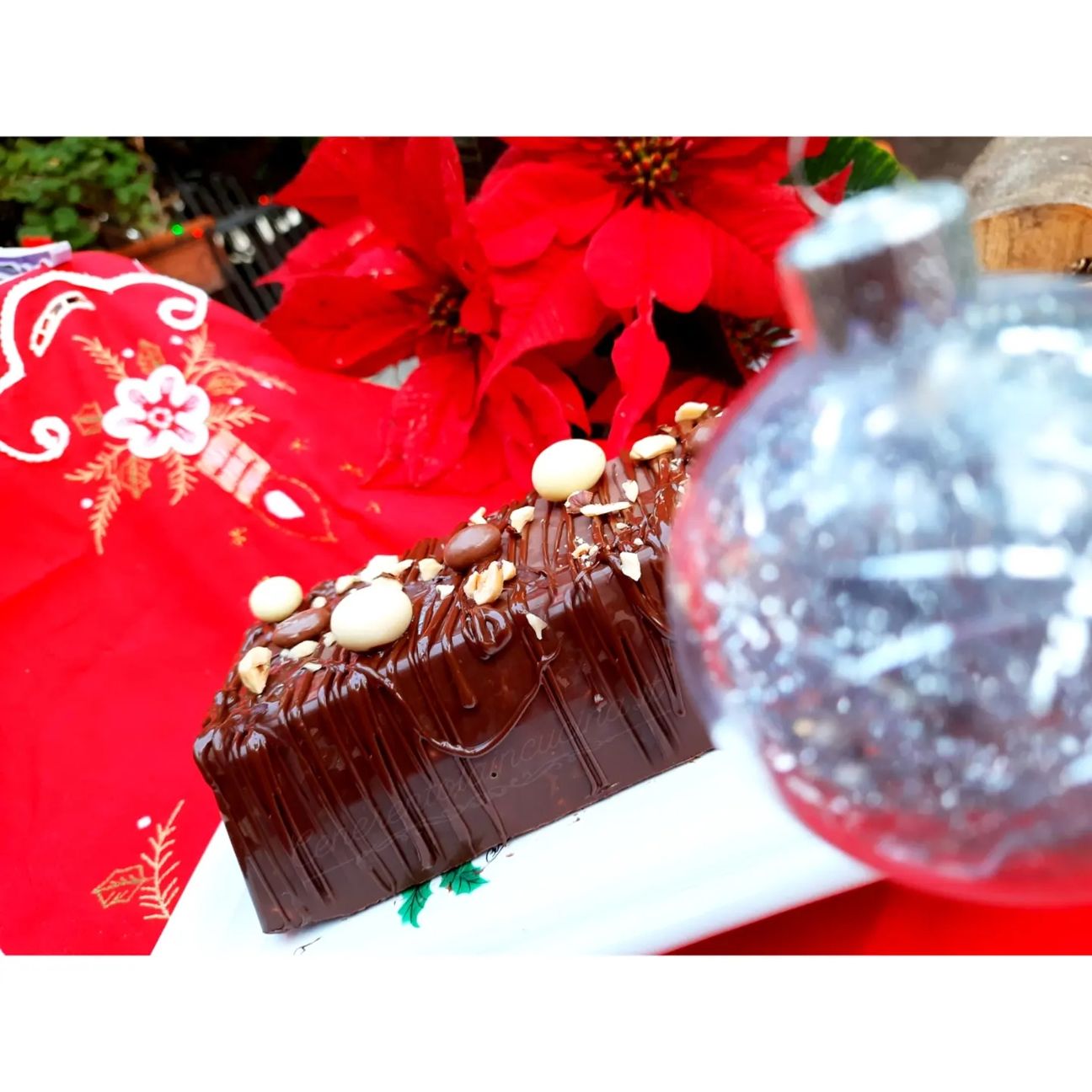Torrone nocciole e cioccolato. #NataleAltaCucina