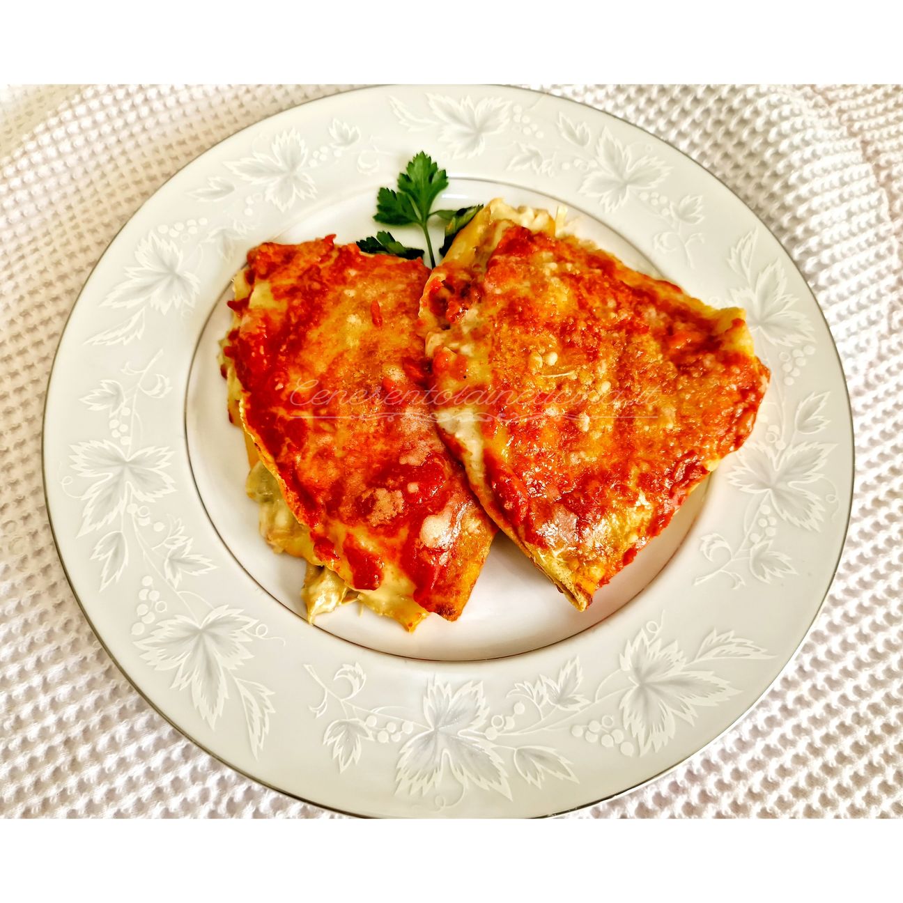 Crepes ai carciofi.