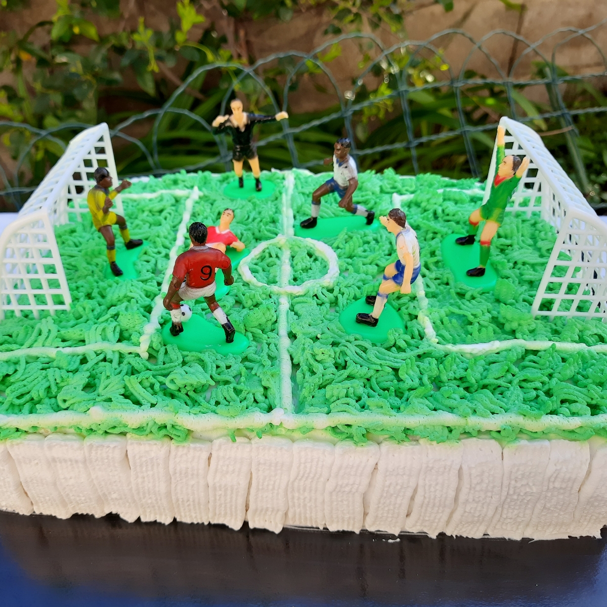 Torta a forma di campo da calcio Ricetta