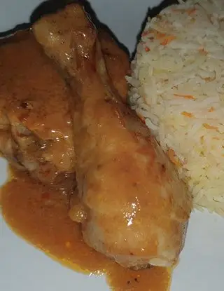 Ricetta Pollo all'arancia e riso basmati di ana38