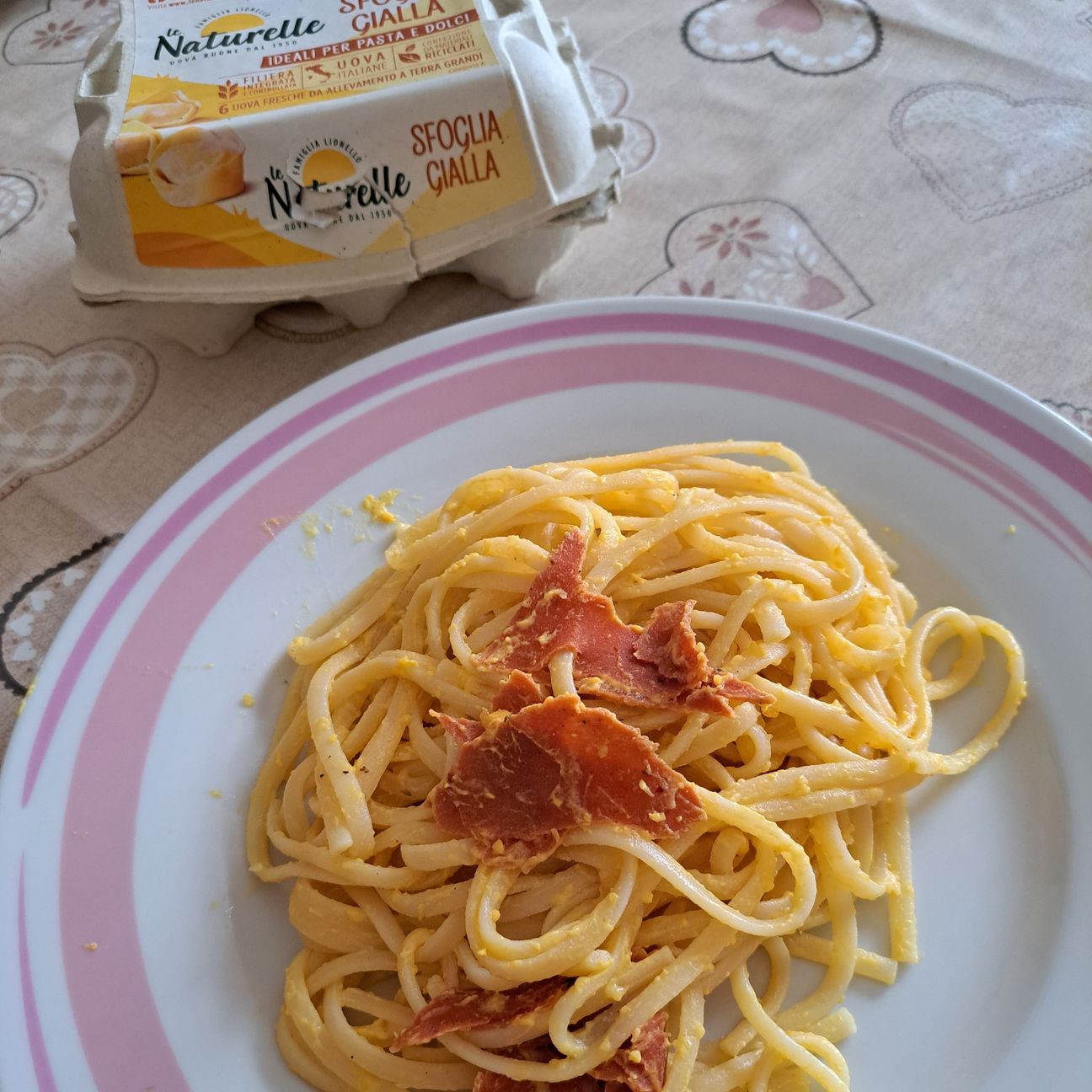 Carbonara vegetariana