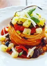 Ricetta Spaghetto alla caponata siciliana