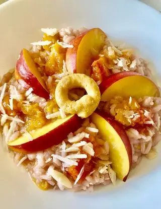 Ricetta Nettarine e carnaroli di roby_zio