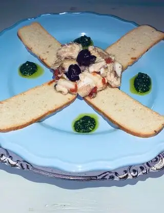 Ricetta Gattuccio al timo marinato nel Pigato con crema di rucola di Elisabetta.luci