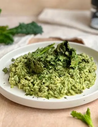 Ricetta RISOTTO CREMA DI CAVOLO NERO E TOFU di mara_healthy_fit