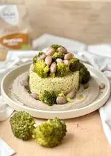 Ricetta SFORMATO DI MIGLIO ai Broccoli su crema di Borlotti