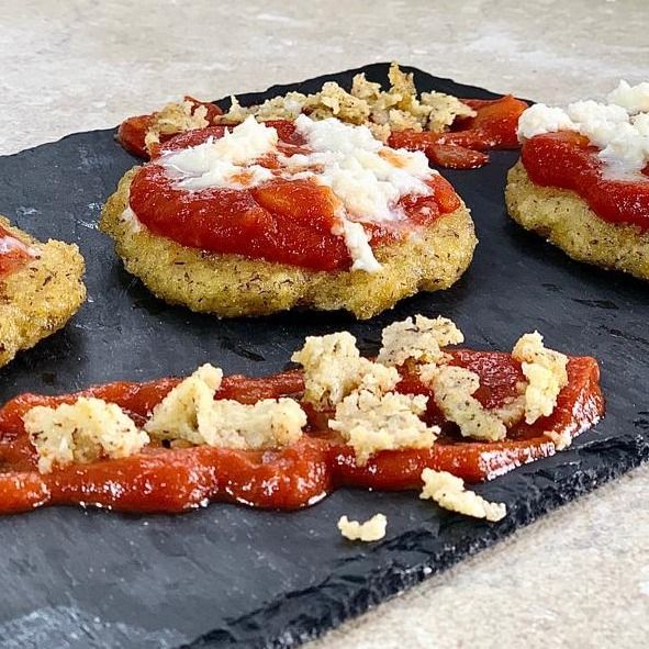 Pizzette di polenta!