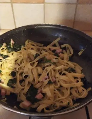 Ricetta Tagliatelle spinaci e prosciutto di scialpi.giovanna