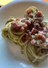 Ricetta Pasta con crema di carciofi, pancetta e pecorino