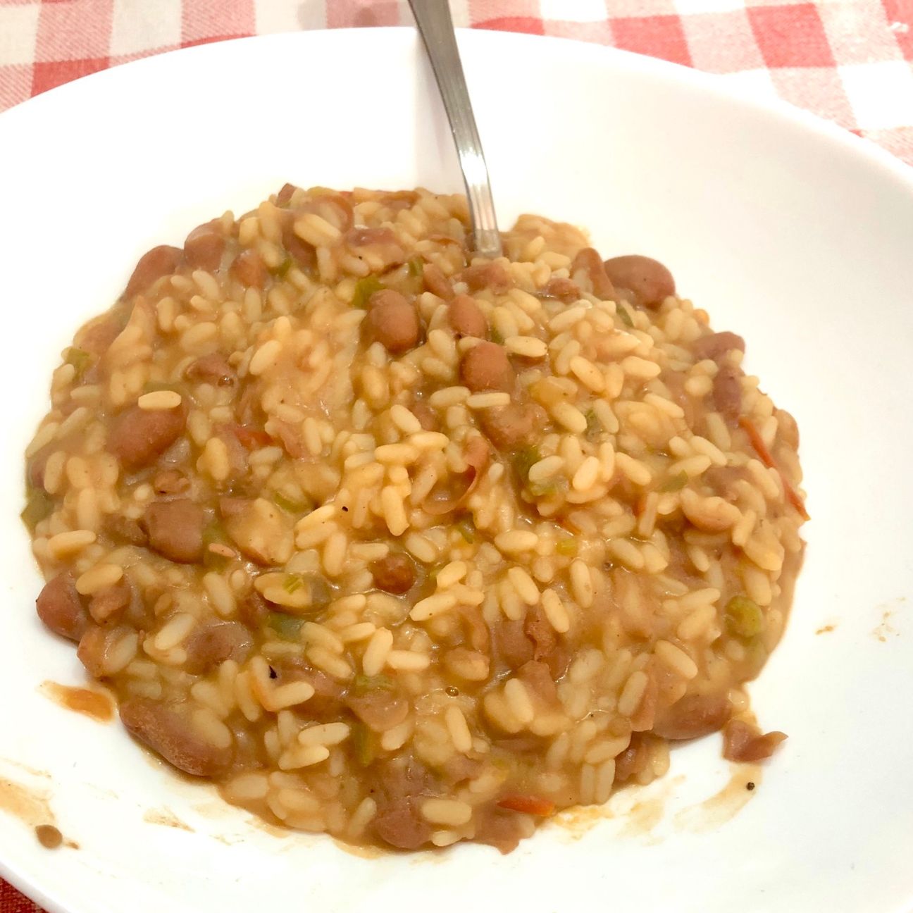 Finto risotto con fagioli