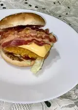 Ricetta Hamburger di pollo croccante  