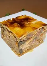 Ricetta Pappardelle rosate in pasta sfoglia