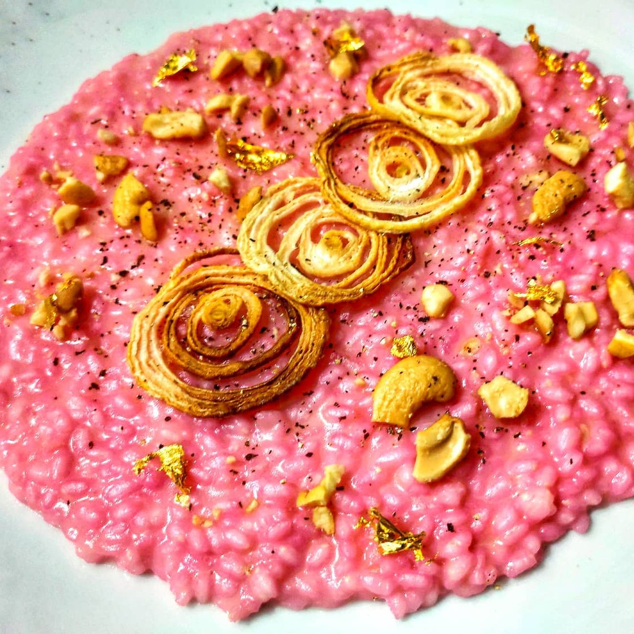 Risotto aperol d'oro
