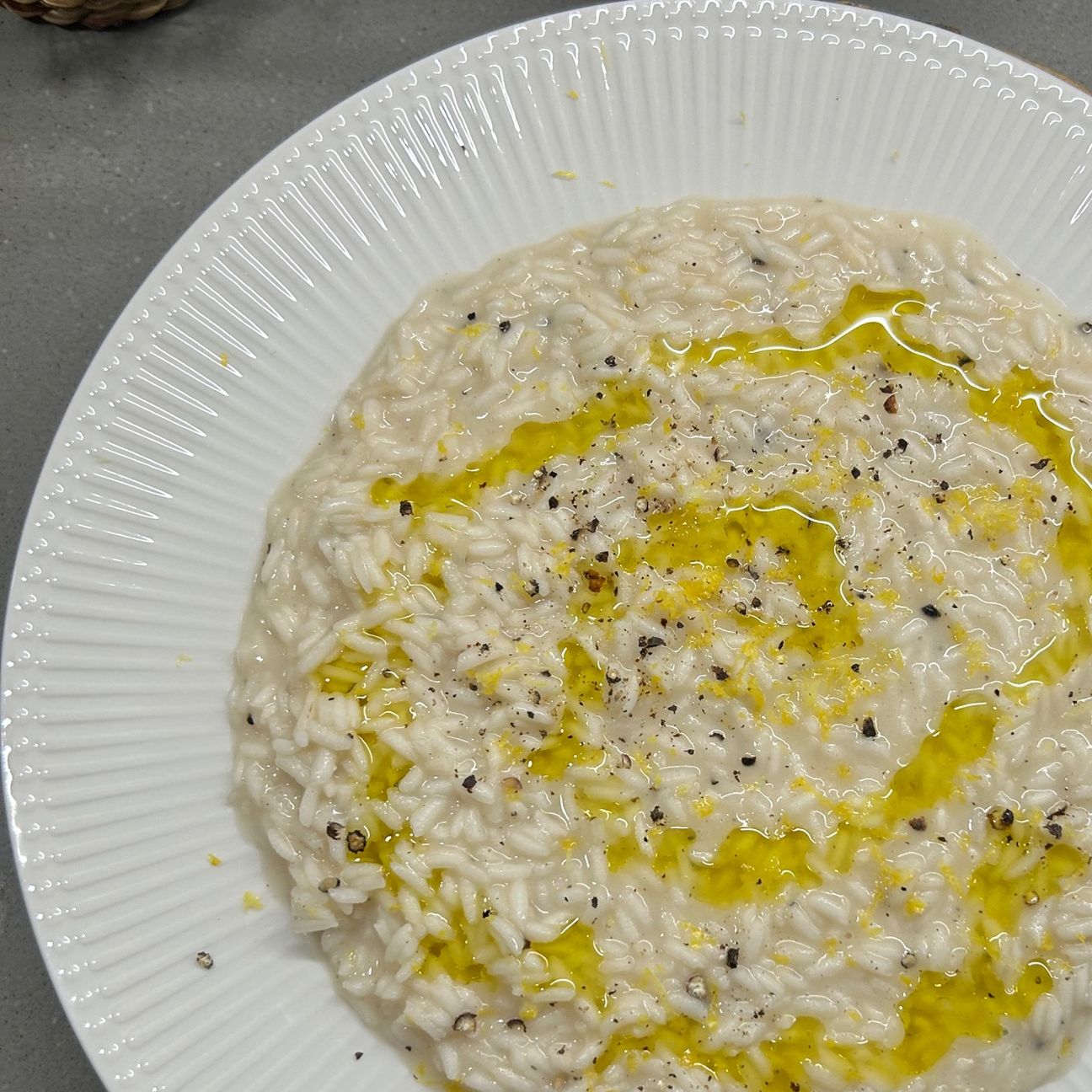 Risotto Cacio e Pepe