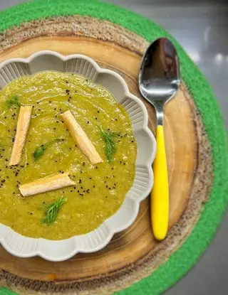 Ricetta Vellutata di Broccoli e Fave al Vapore di renacooking