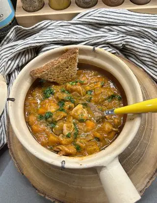 Ricetta Zuppetta di Moscardini. La Ricetta Perfetta per la Scarpetta! di renacooking
