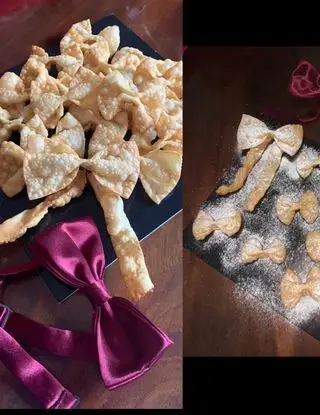 Ricetta Chiacchiere Eleganti 😆🦋🎩 di alessandro274