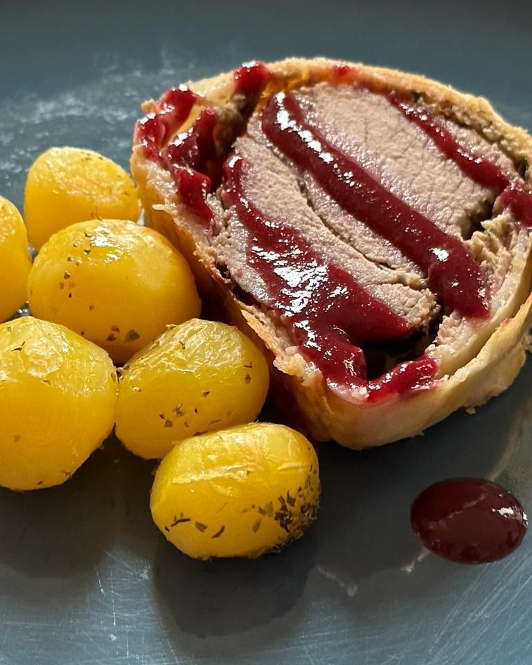 #NataleAltaCucina Wellington con salsa alla melagrana