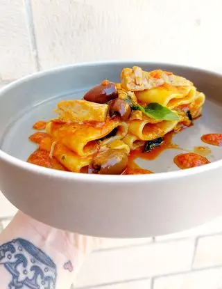Ricetta Paccheri tonno e peperoni di anna.ilmioviaggioincucina