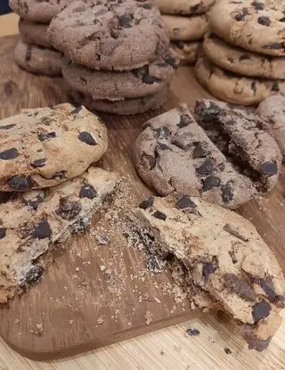 Ricetta Cookies americani 🇺🇲❤️🍪  di anna.ilmioviaggioincucina