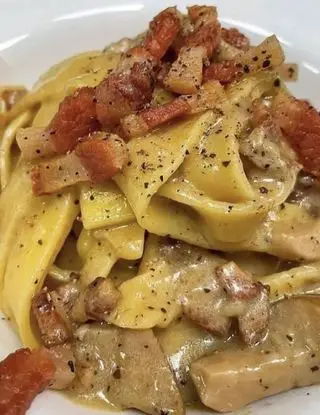 Ricetta Tagliatelle cacio,pepe e  porcini di anna.ilmioviaggioincucina