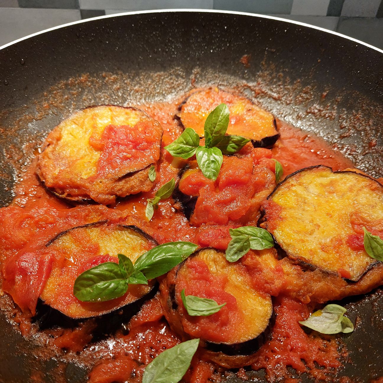 Medaglioni di melenzane alla carbonara
