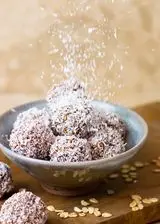 Ricetta Tartufini di avena al cocco e cioccolato