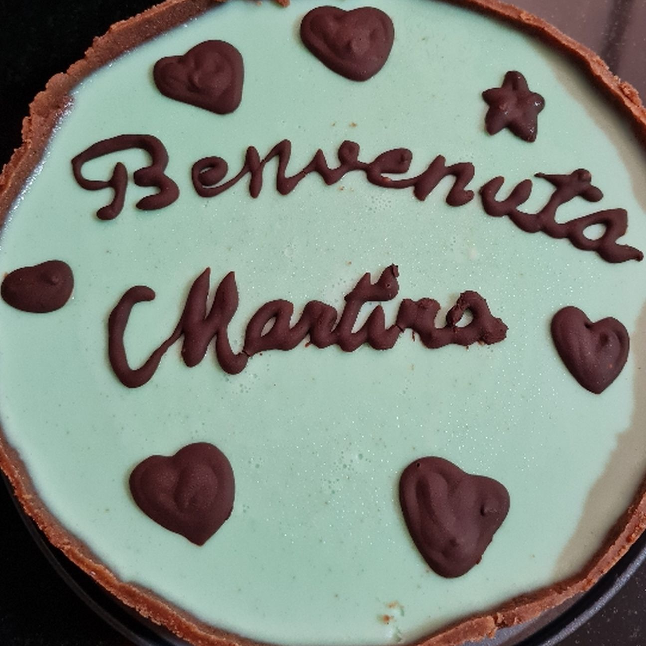 Torta fredda menta e cioccolato