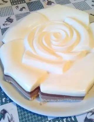 Ricetta Torta ai tre cioccolati di lucamata