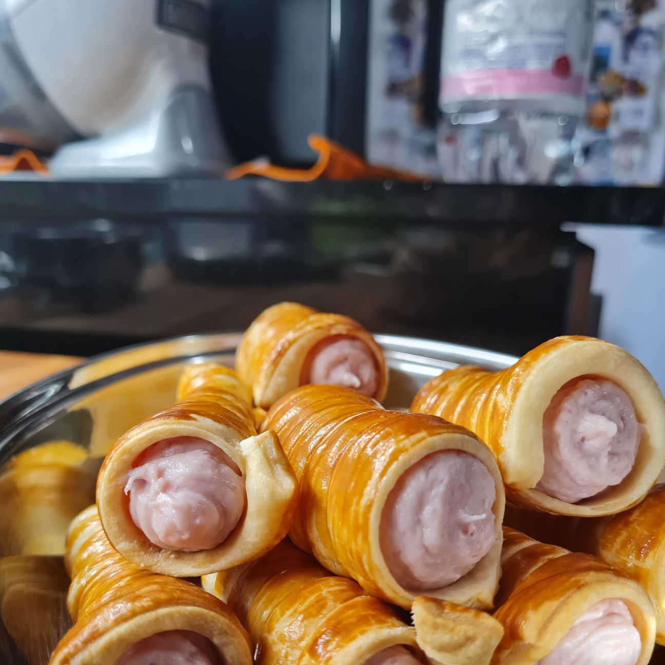 Cannoli di sfoglia con ricotta e salmone #NataleAltaCucina