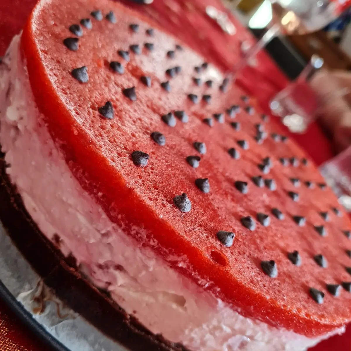 Ricetta Cheesecake alle fragole con geleè di lucamata