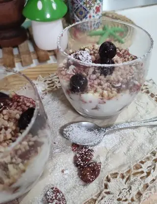 Ricetta Dessert al croccante di cerese.michela1980