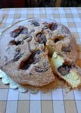 Ricetta Torta bianca con palline di Nutella